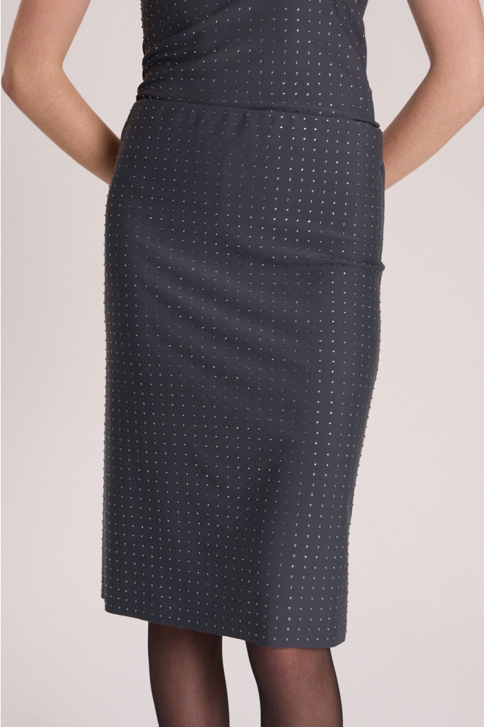 POLLERA MERCURIO GRIS