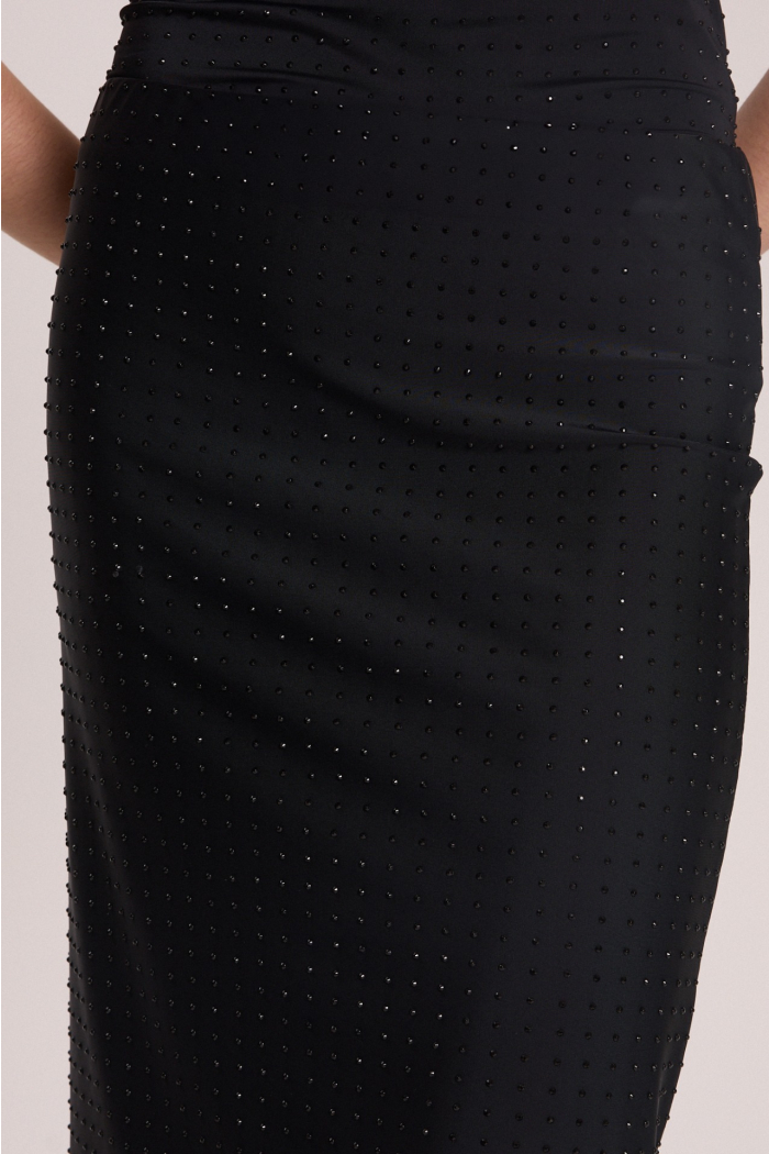 POLLERA MERCURIO NEGRO