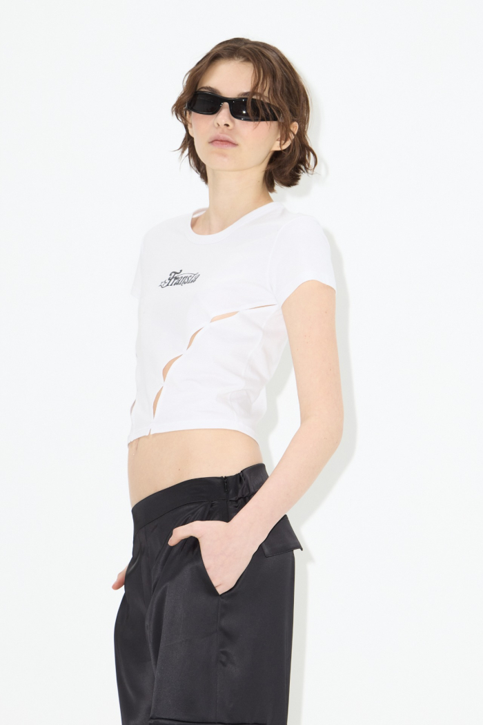 BABY TEE FRANSIA BLANCO
