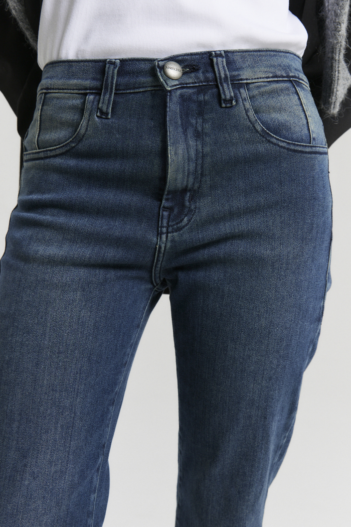 STRAIGHT BOOTCUT BIMBA AZUL