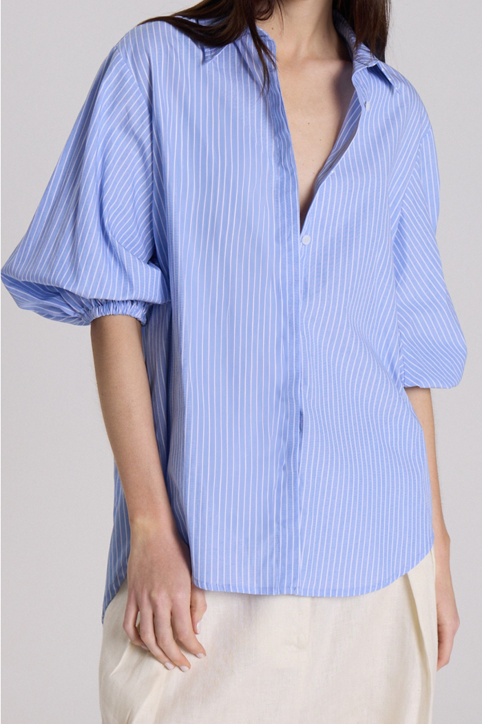 CAMISA CORTA LURIDA RAYAS
