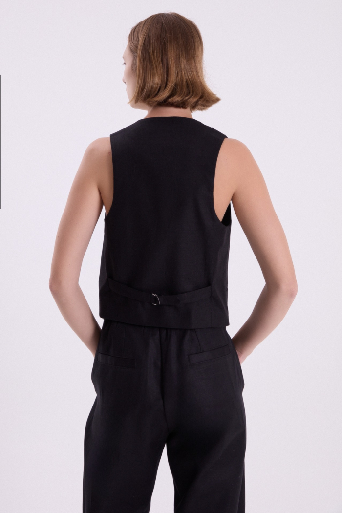 CHALECO TIMOR NEGRO