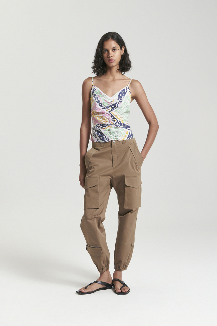 TOP MACADAMIA ESTAMPADO
