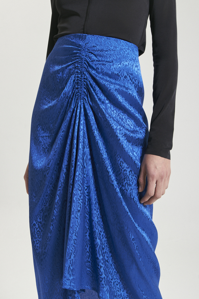 POLLERA TERRASA AZUL