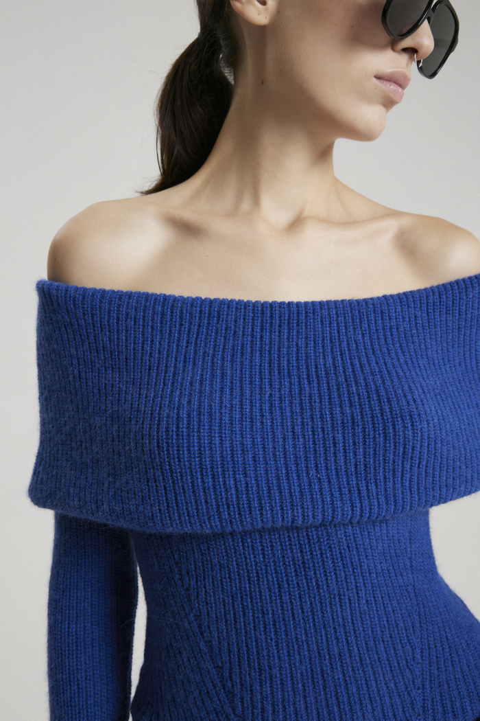 TOP CORA AZUL