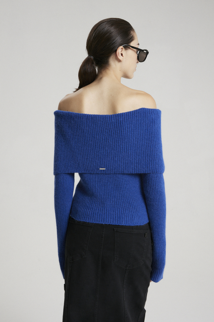 TOP CORA AZUL