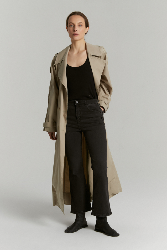 FLARE CROP ONO NEGRO NEGRO