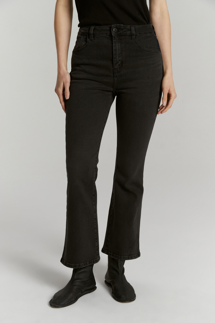 FLARE CROP ONO NEGRO NEGRO