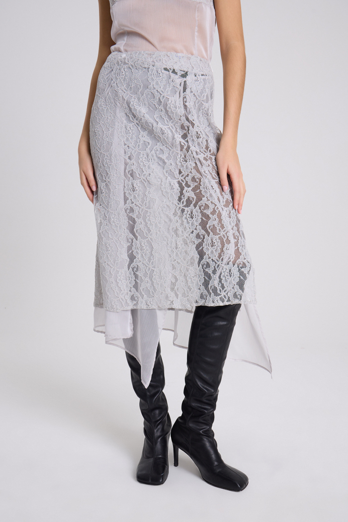 POLLERA THEIA PLATA