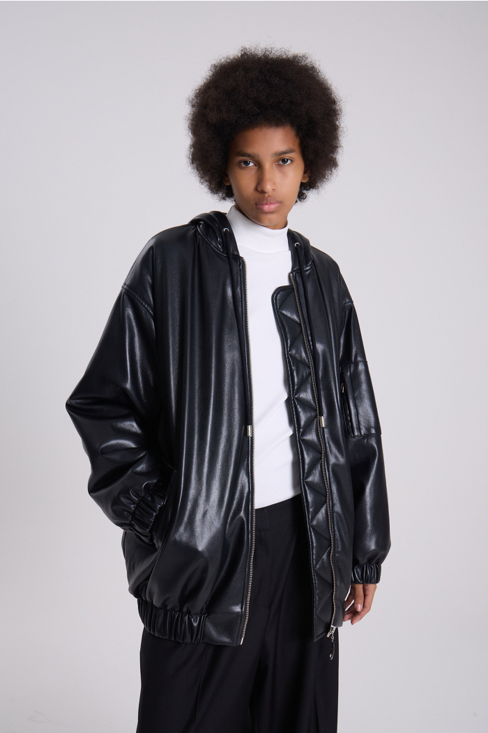 BOMBER COLOMERA NEGRO