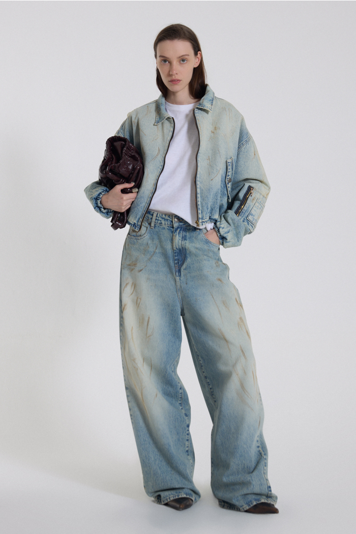 PUFFER GEMINIS AZUL