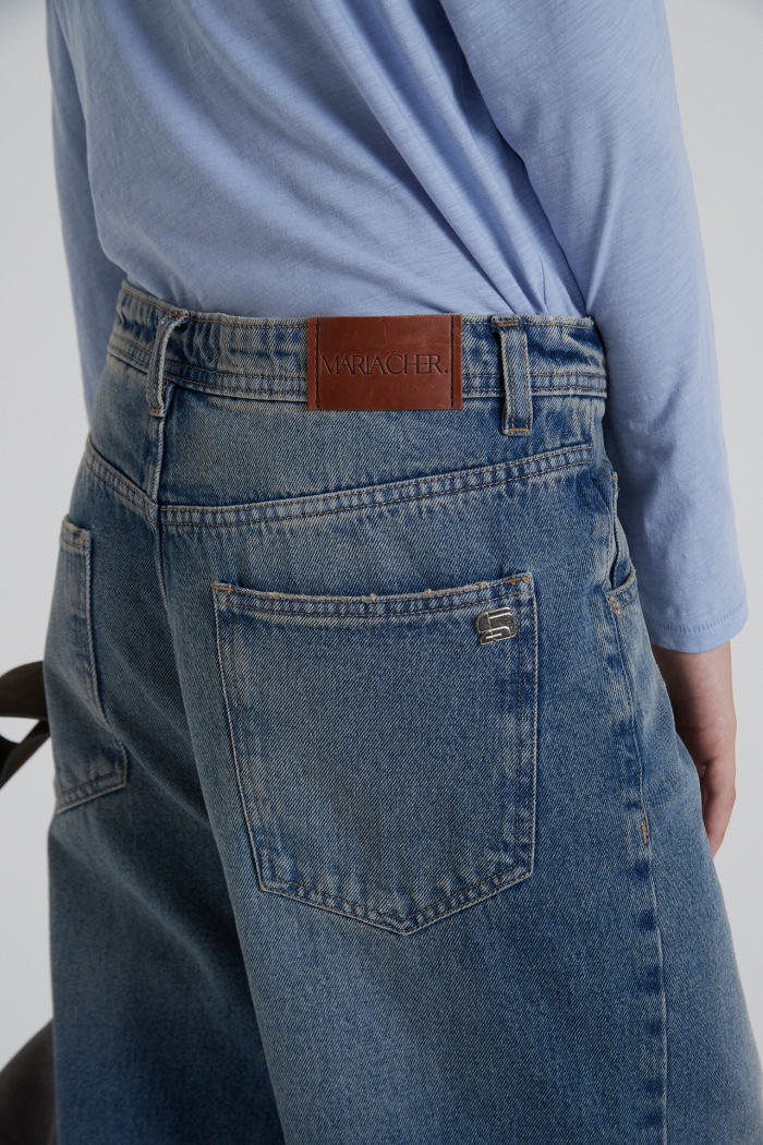 ULTRA LOOSE STRAIGHT SEGIN C CELESTE