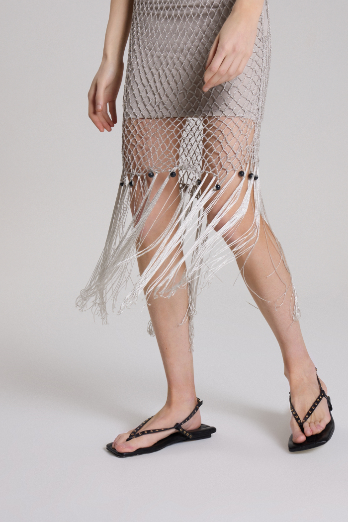 VESTIDO EME PLATA