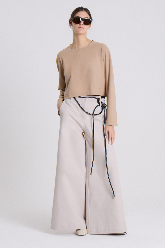 REMERA ML CILENE CAMEL