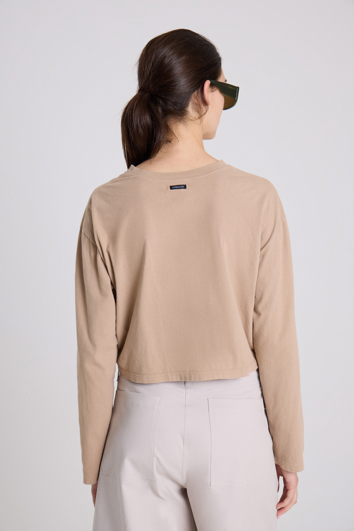 REMERA ML CILENE CAMEL