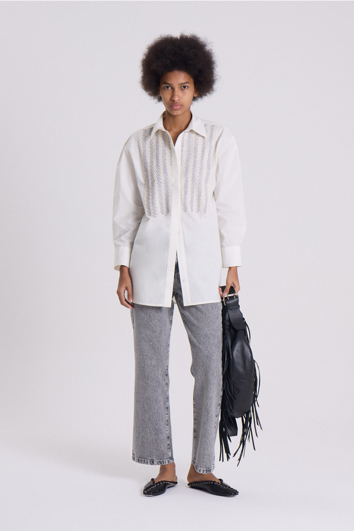 CAMISA LUX BLANCO