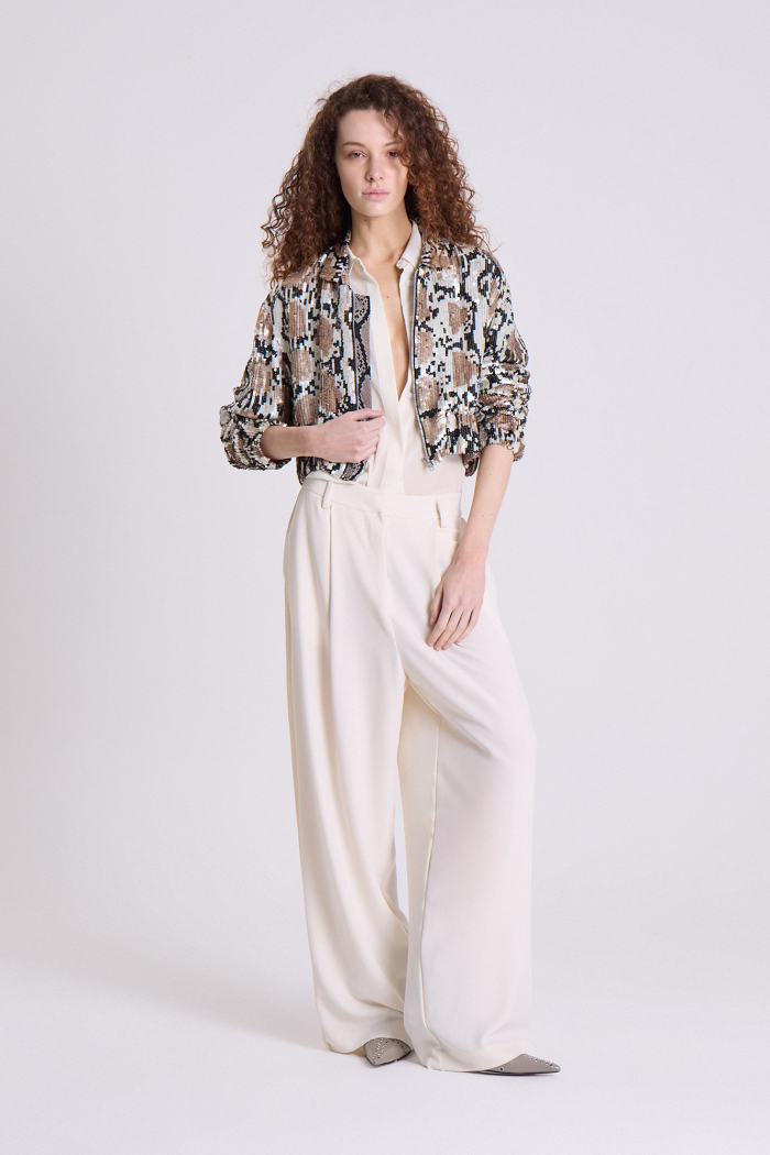 BOMBER ZETA ESTAMPADO