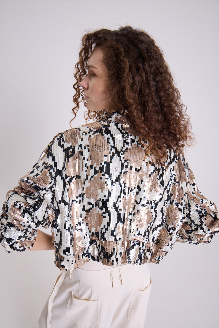 BOMBER ZETA ESTAMPADO