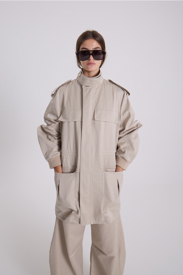 PARKA EXESA TIZA