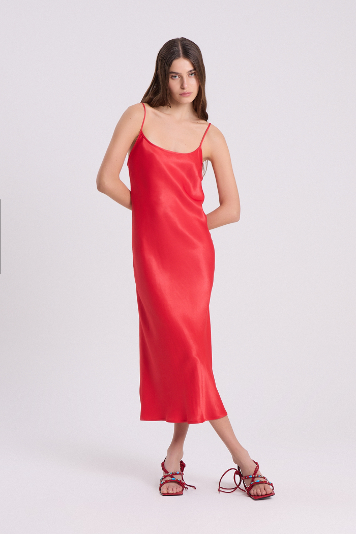 VESTIDO RUBRA ROJO