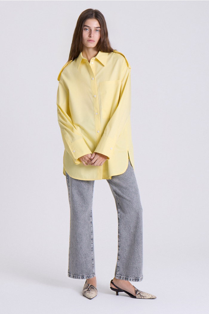 CAMISA ANANAS AMARILLO