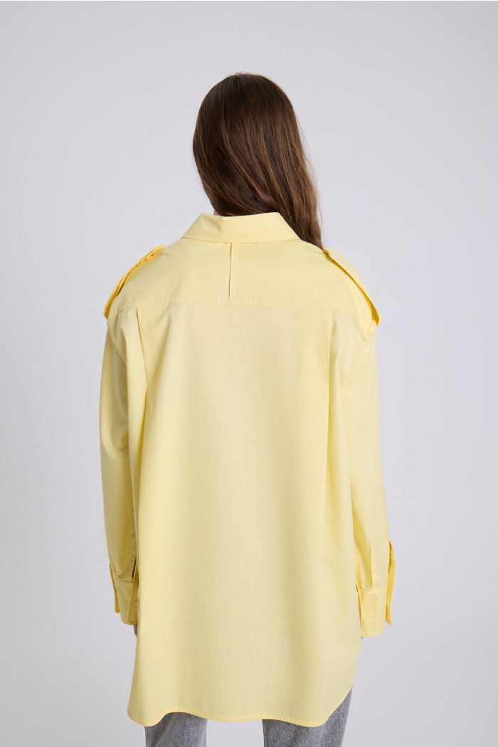 CAMISA ANANAS AMARILLO