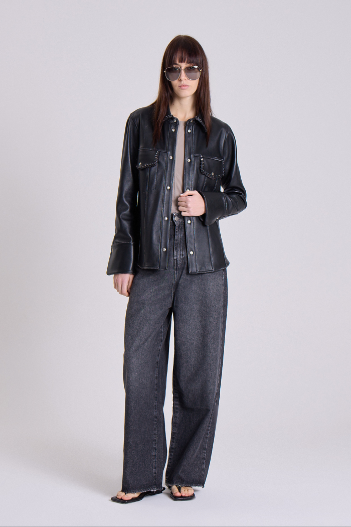 CAMISA LURIA NEGRO
