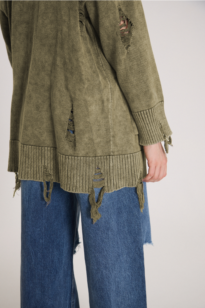 CARDIGAN POWER VERDE