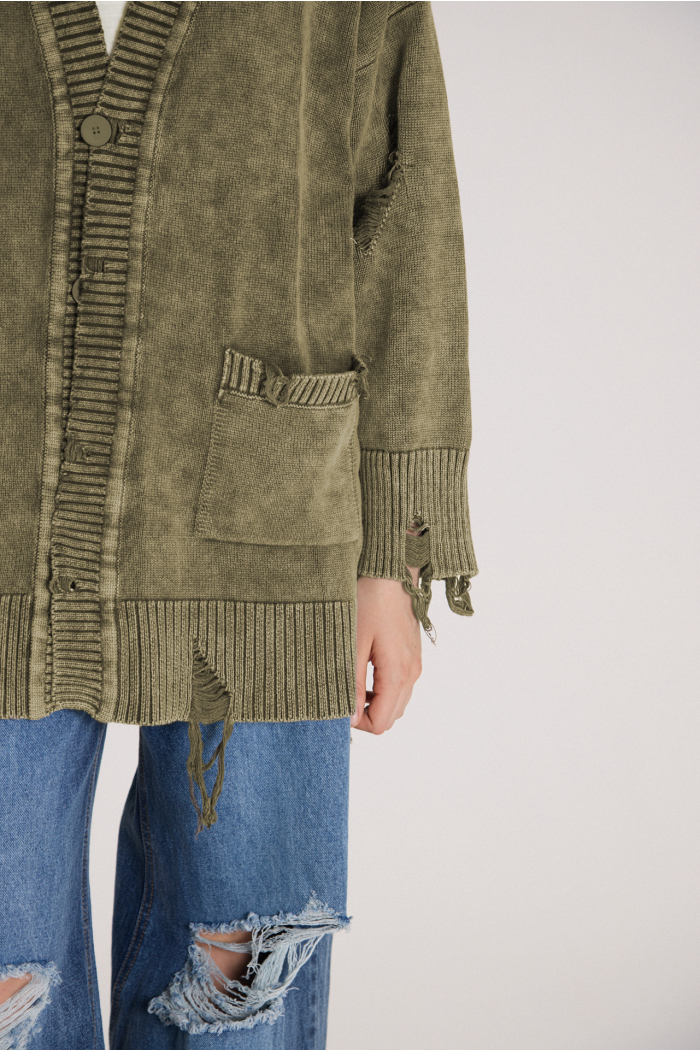 CARDIGAN POWER VERDE