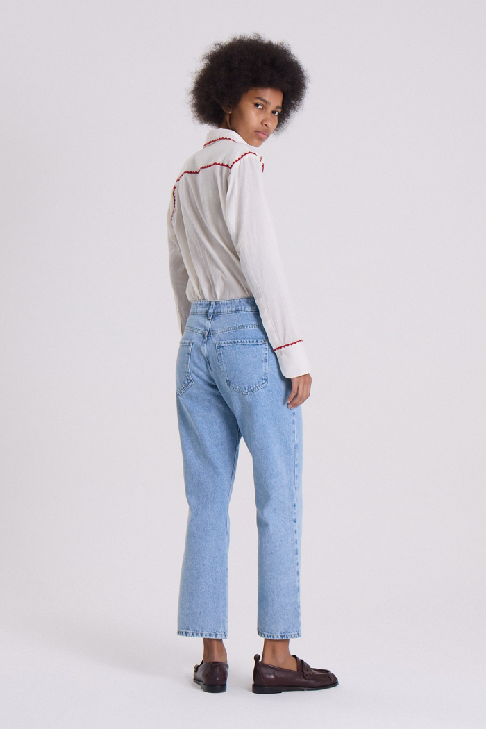 STRAIGHT CROP SYDNEY CELESTE