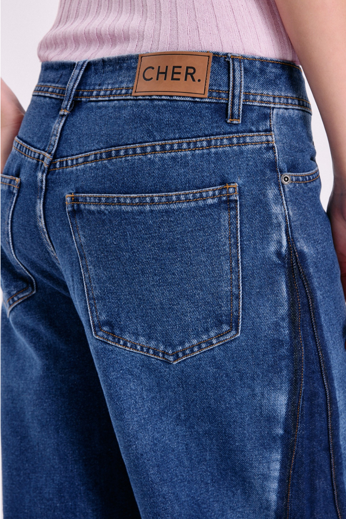 WIDE LEG MANLY AZUL
