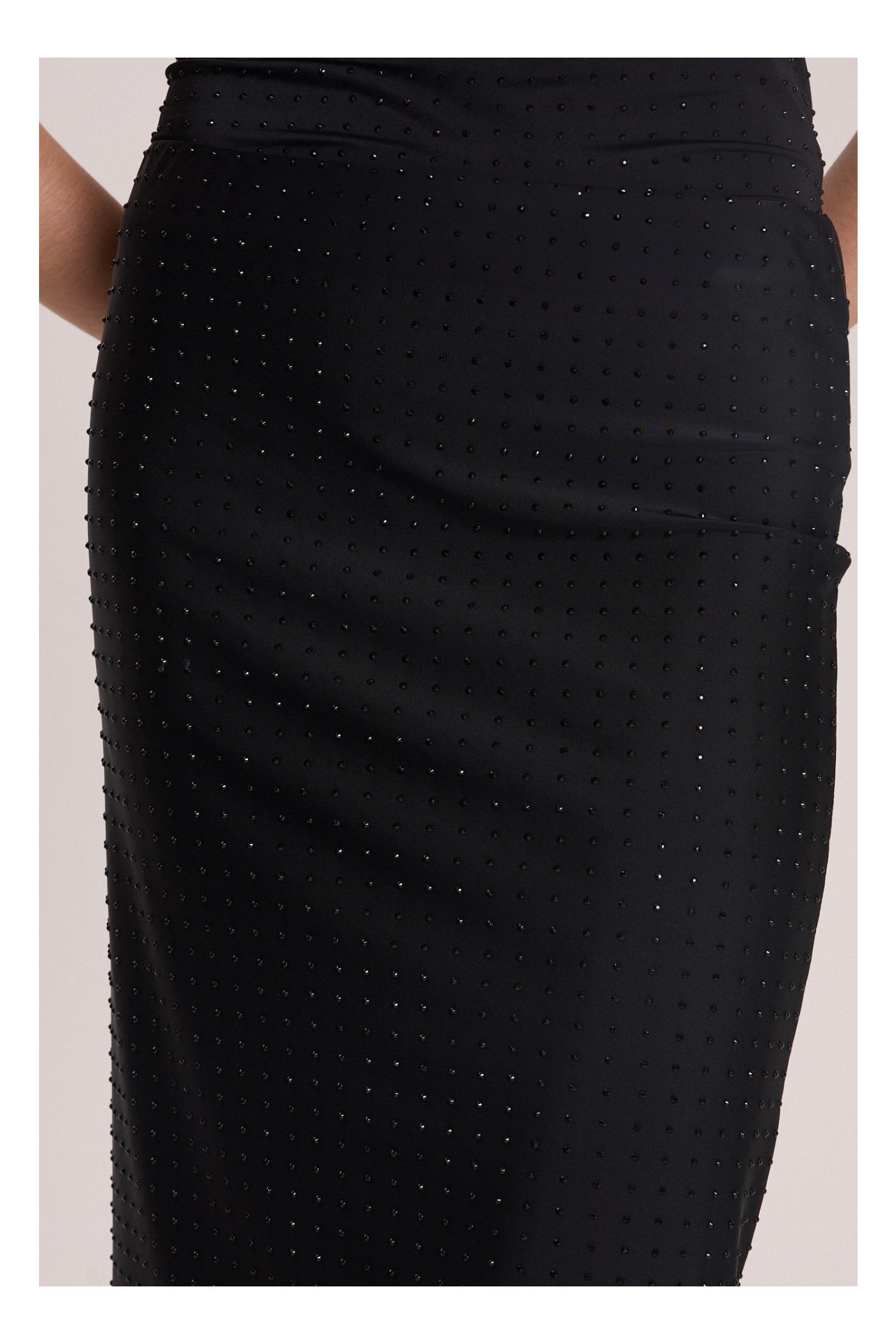 POLLERA MERCURIO NEGRO
