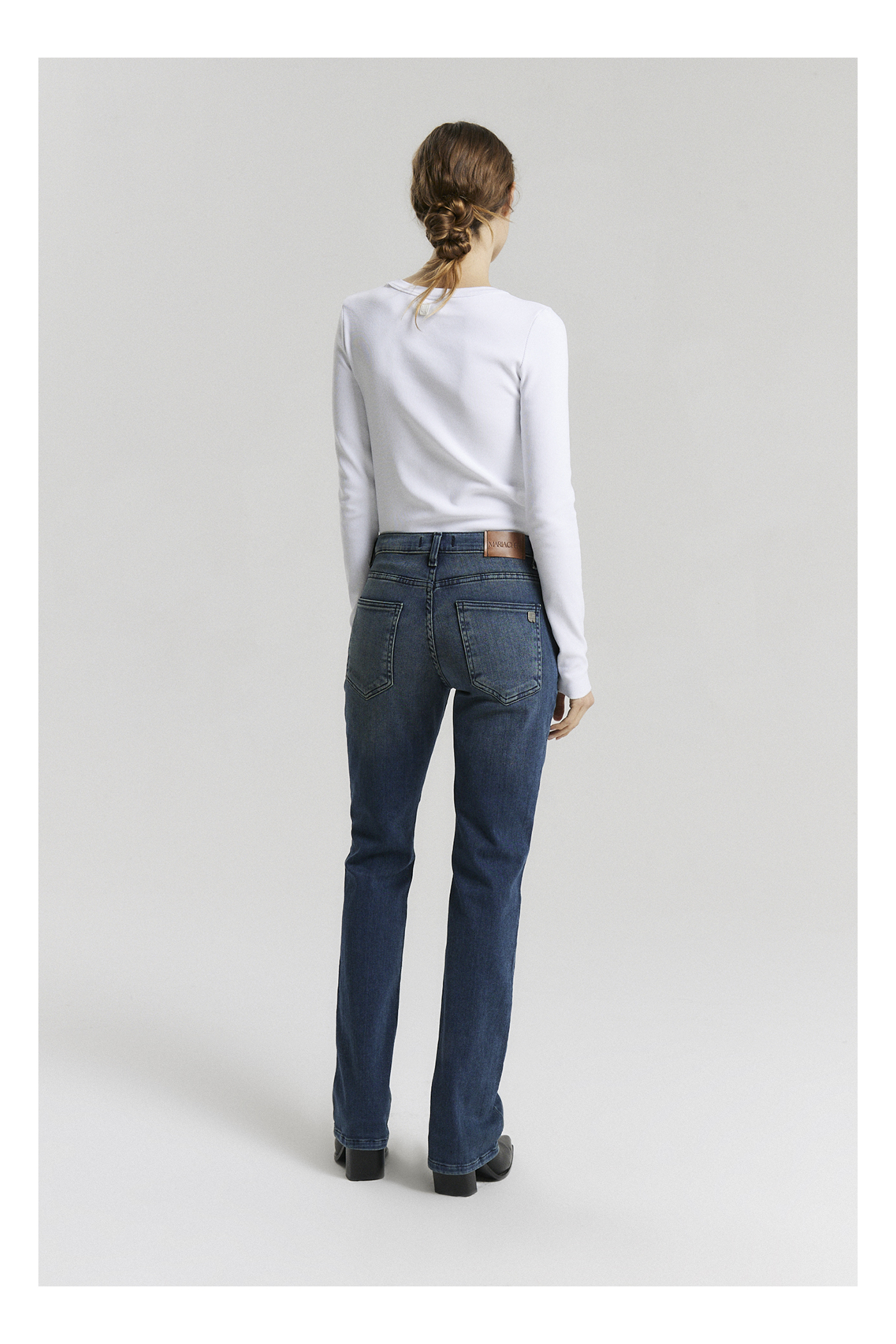 STRAIGHT BOOTCUT BIMBA AZUL