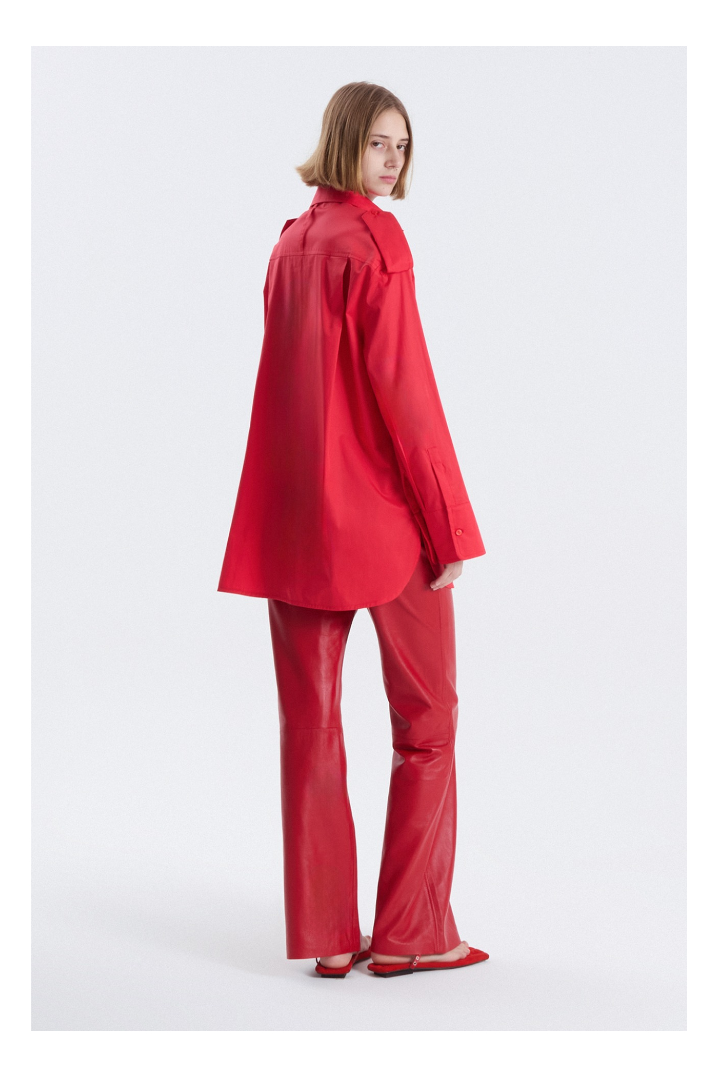 CAMISA ANANAS ROJO