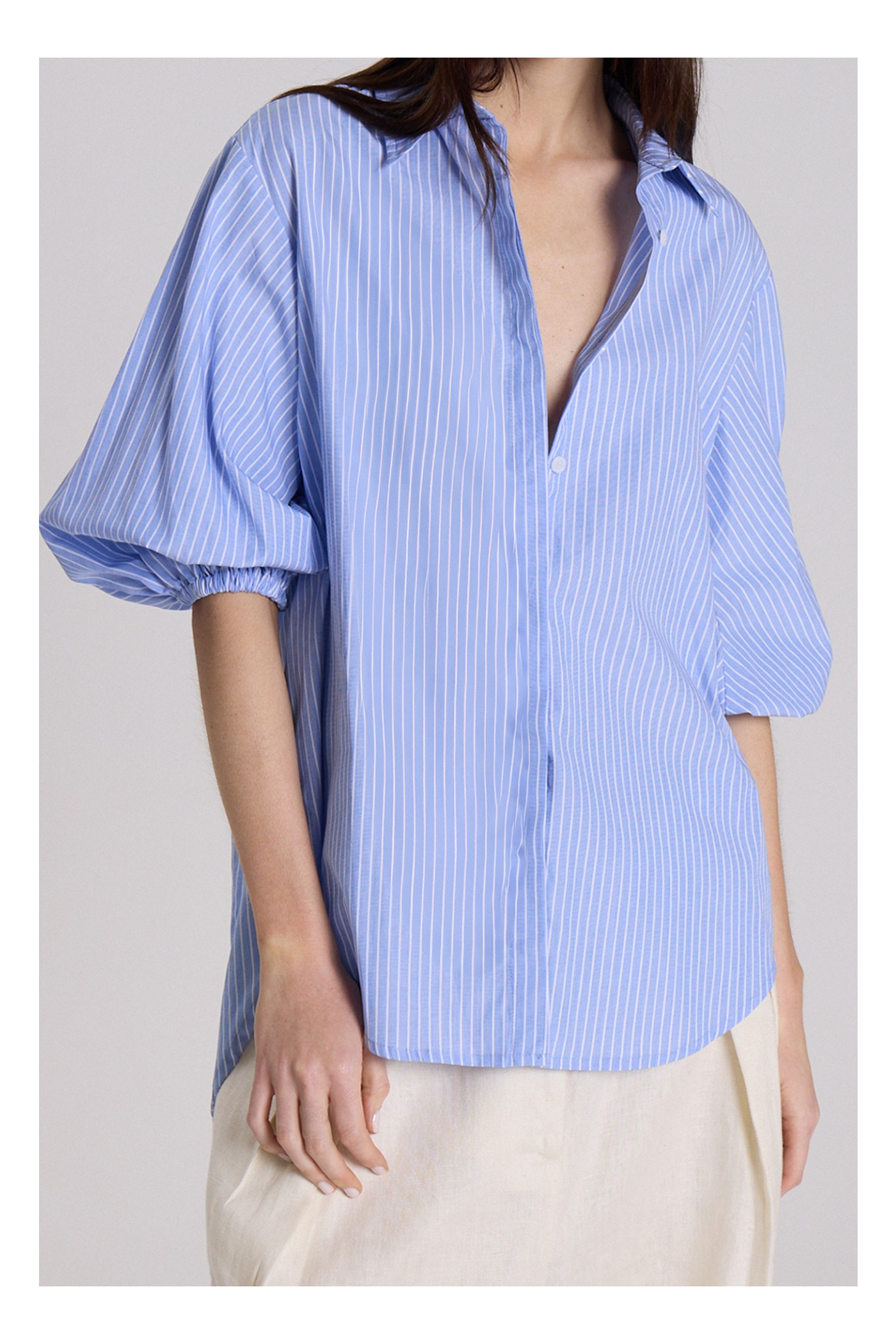 CAMISA CORTA LURIDA RAYAS