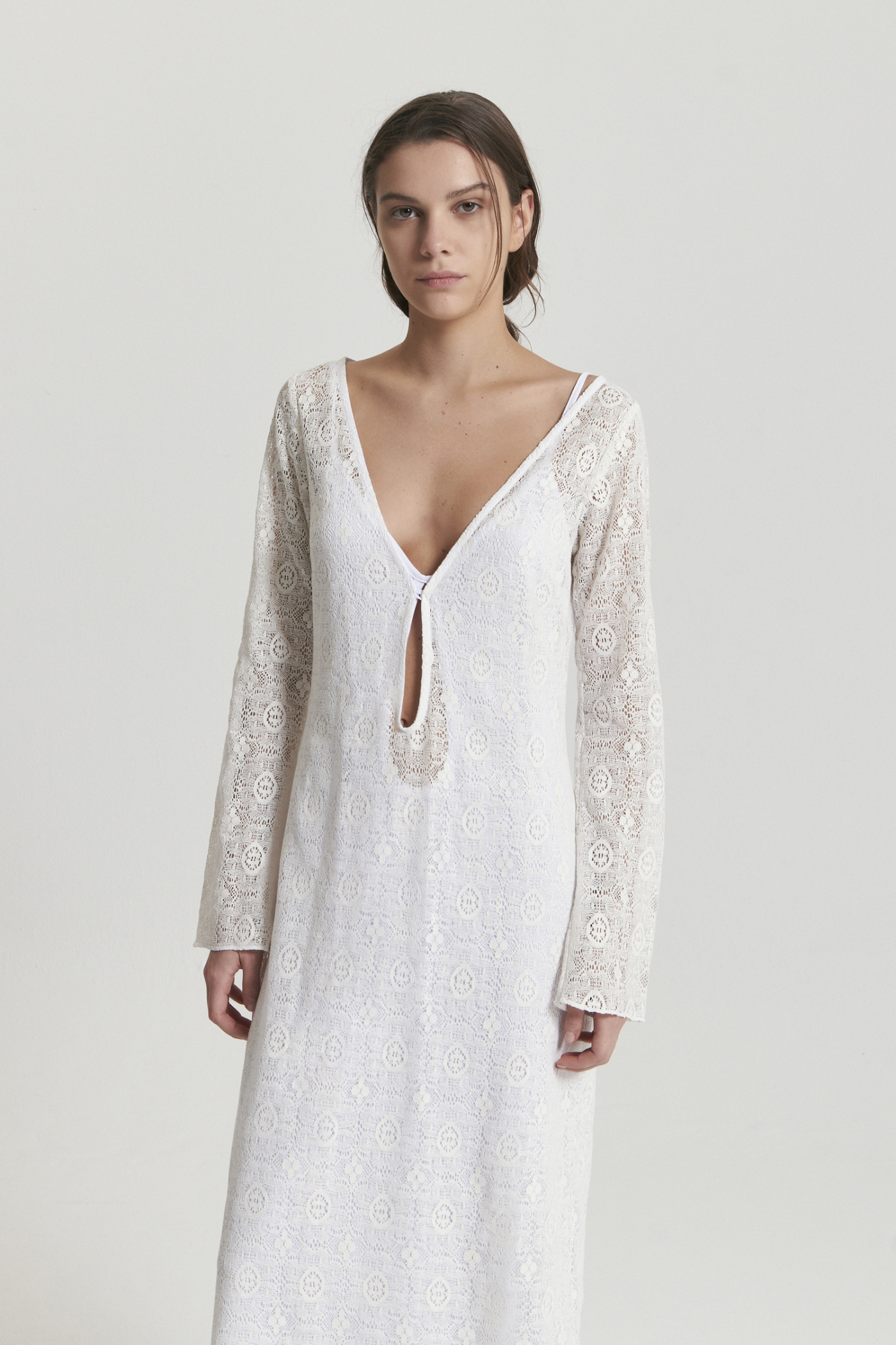 VESTIDO REGALIZ OFF WHITE