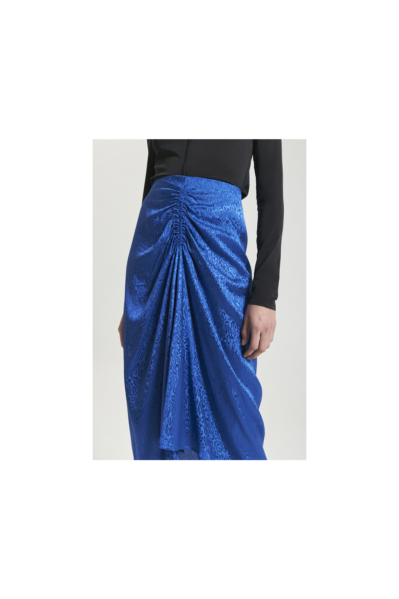 POLLERA TERRASA AZUL
