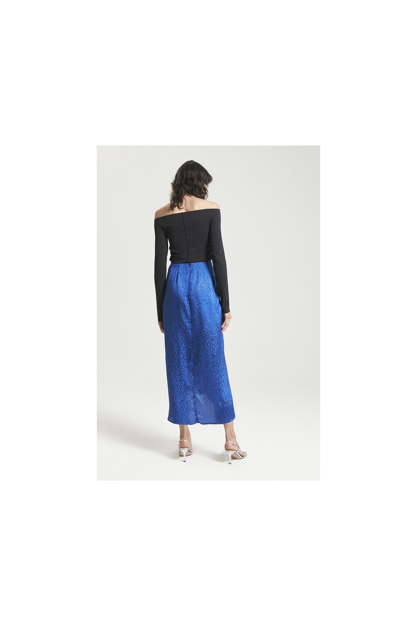 POLLERA TERRASA AZUL