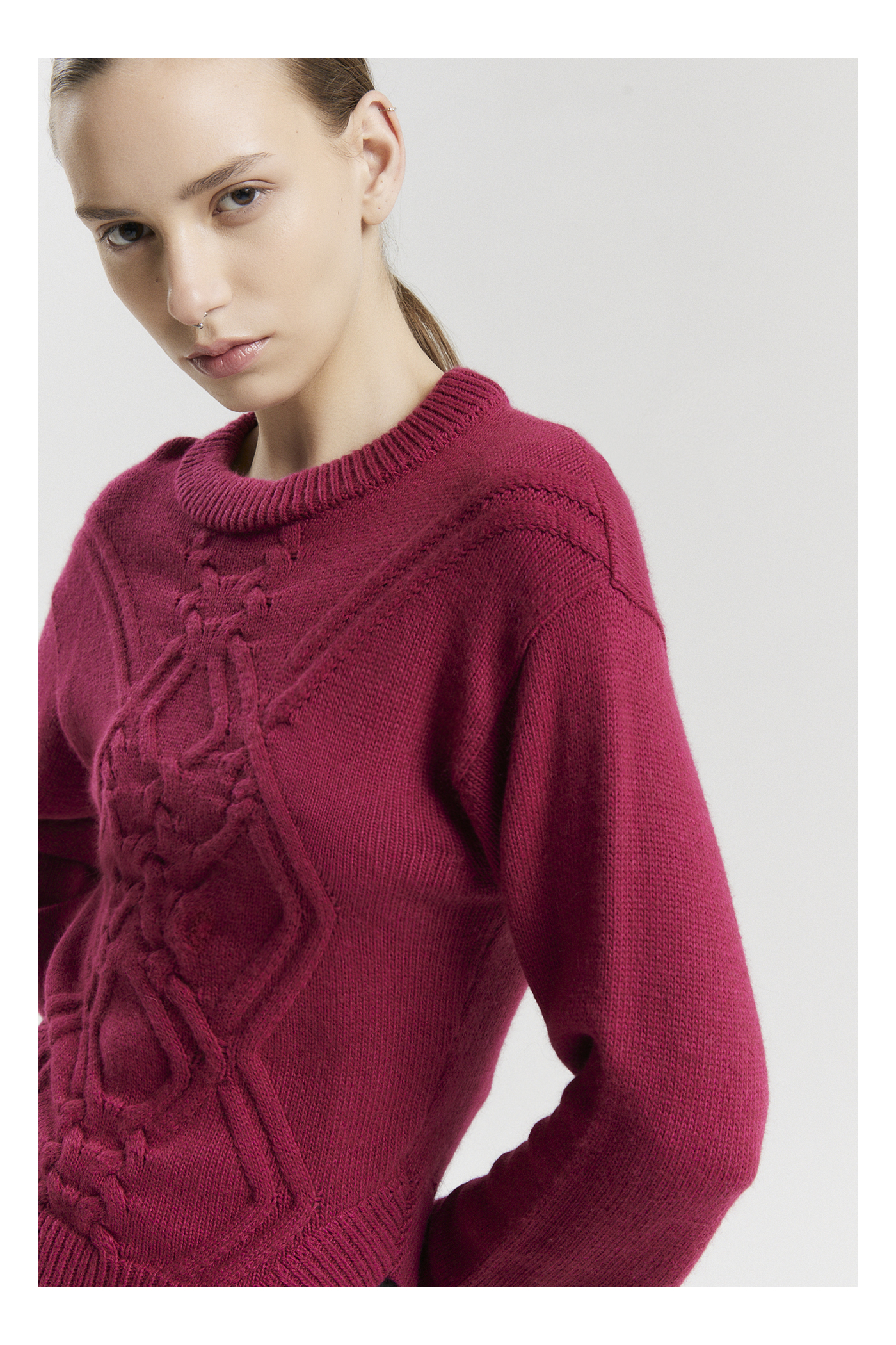SWEATER VICTORIA FUCSIA