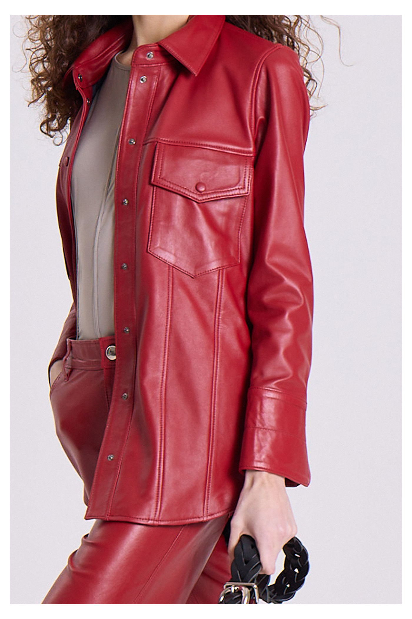 CAMISA AURORA ROJO