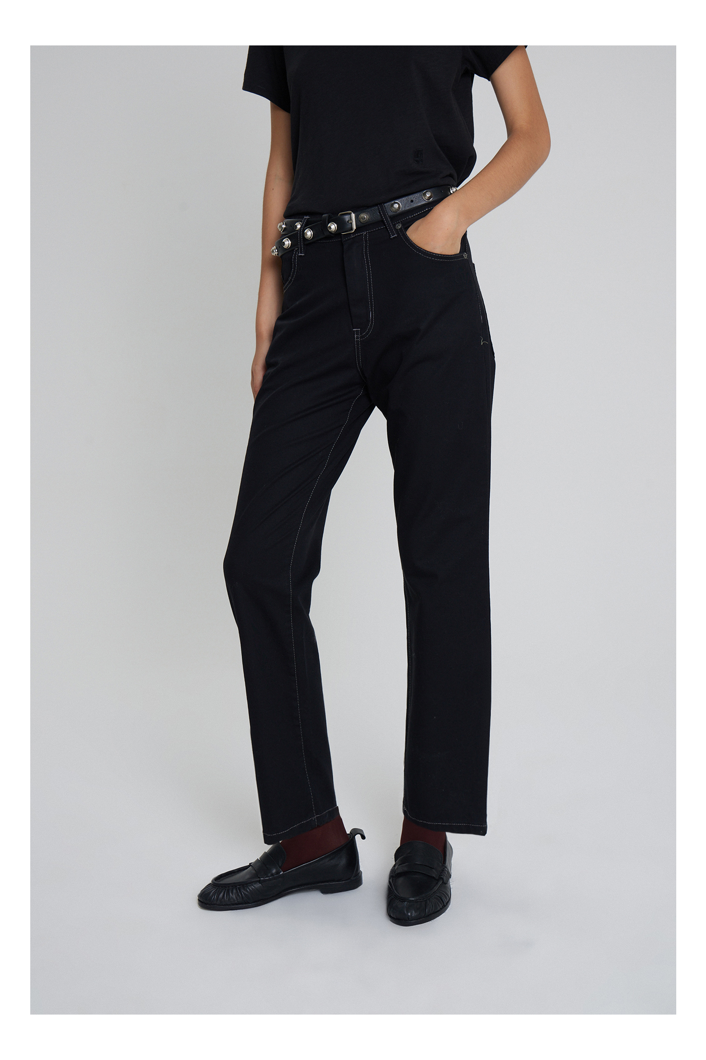STRAIGHT SLIM APIS NEGRO