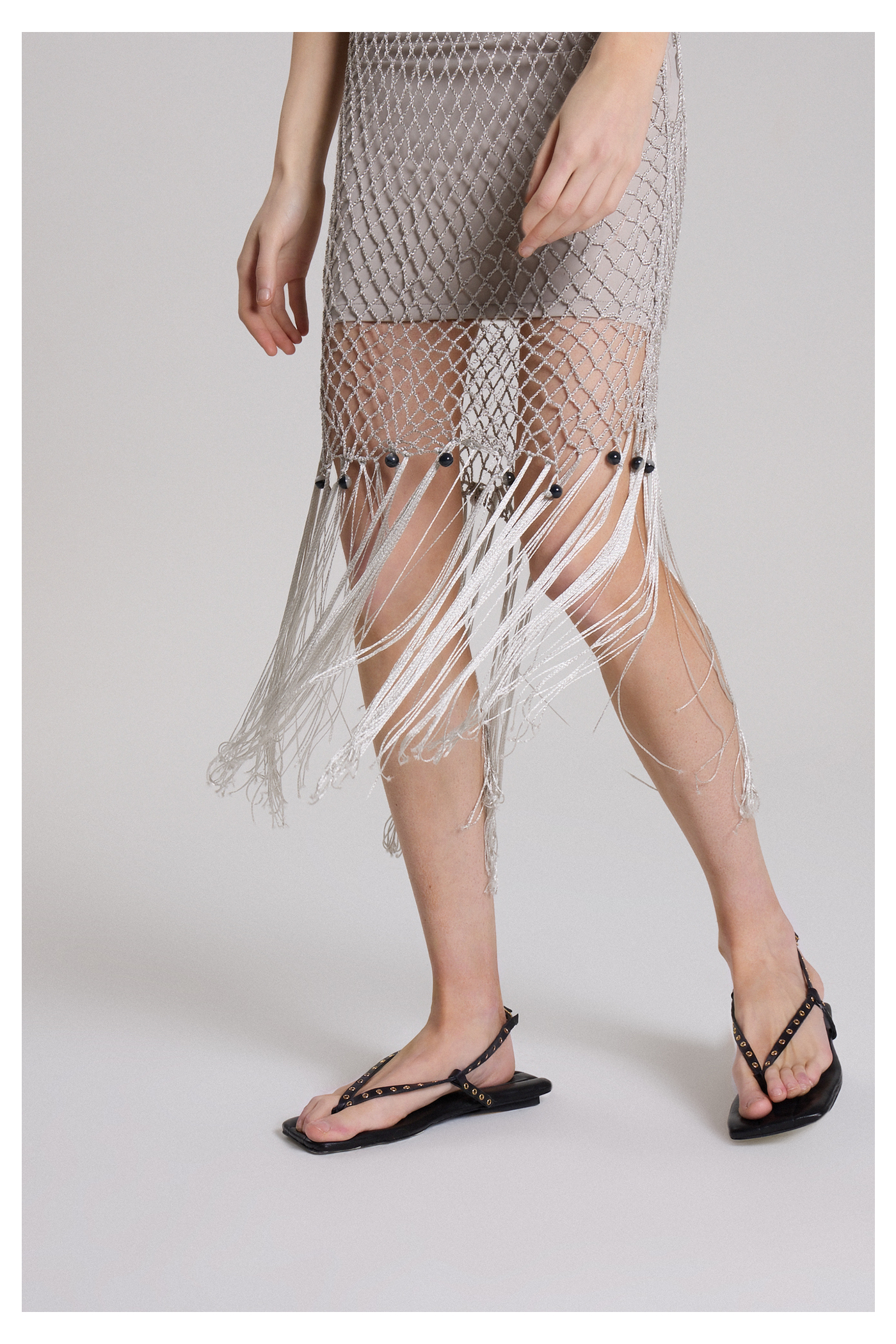 VESTIDO EME PLATA