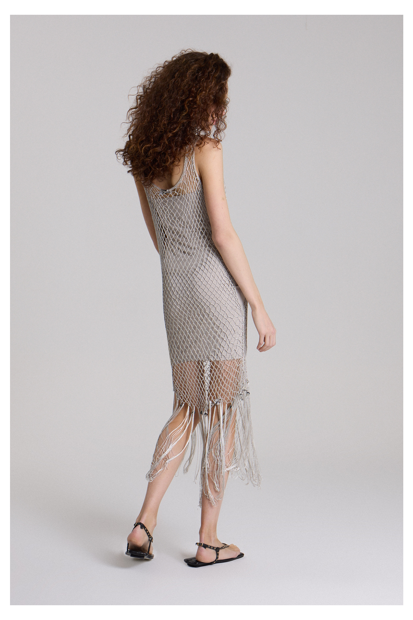 VESTIDO EME PLATA
