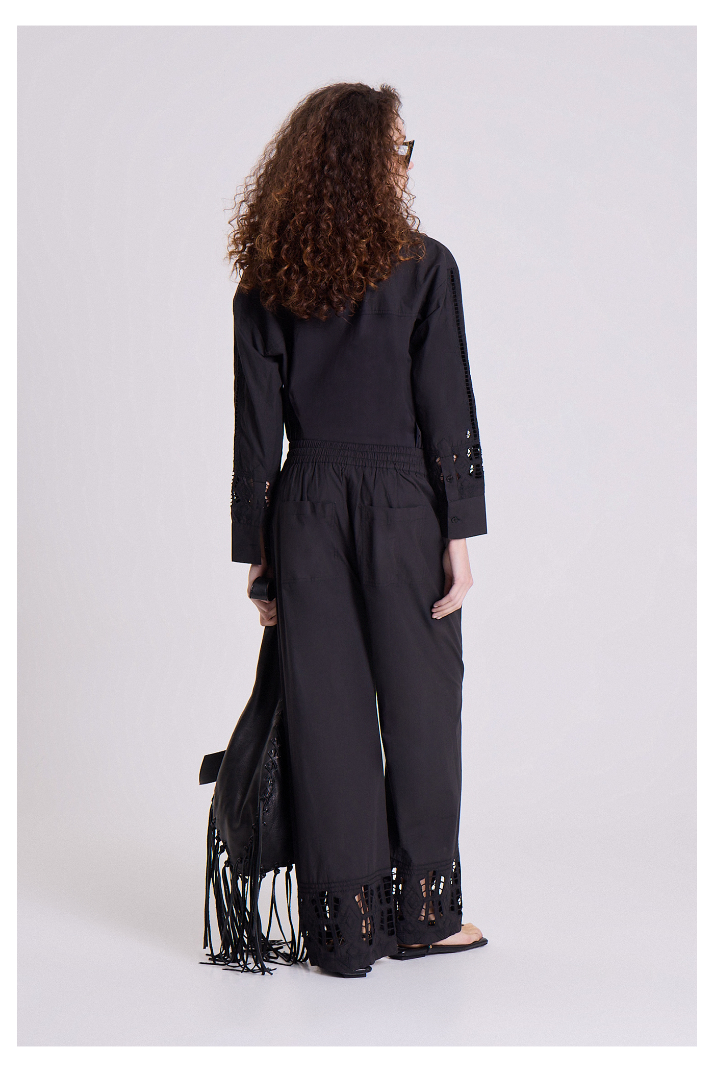 PANTALON BORNEO NEGRO