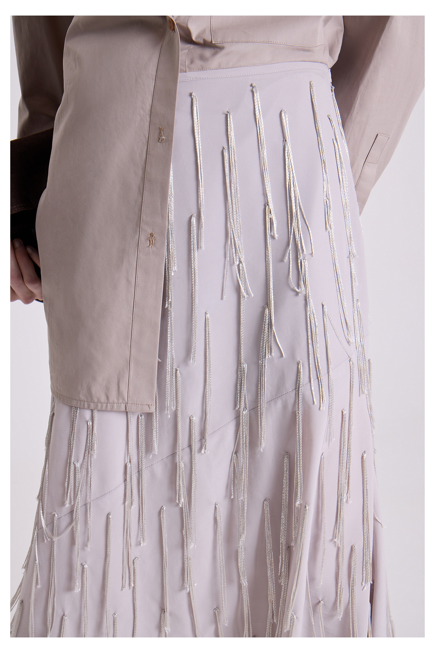 POLLERA LYRA PLATA