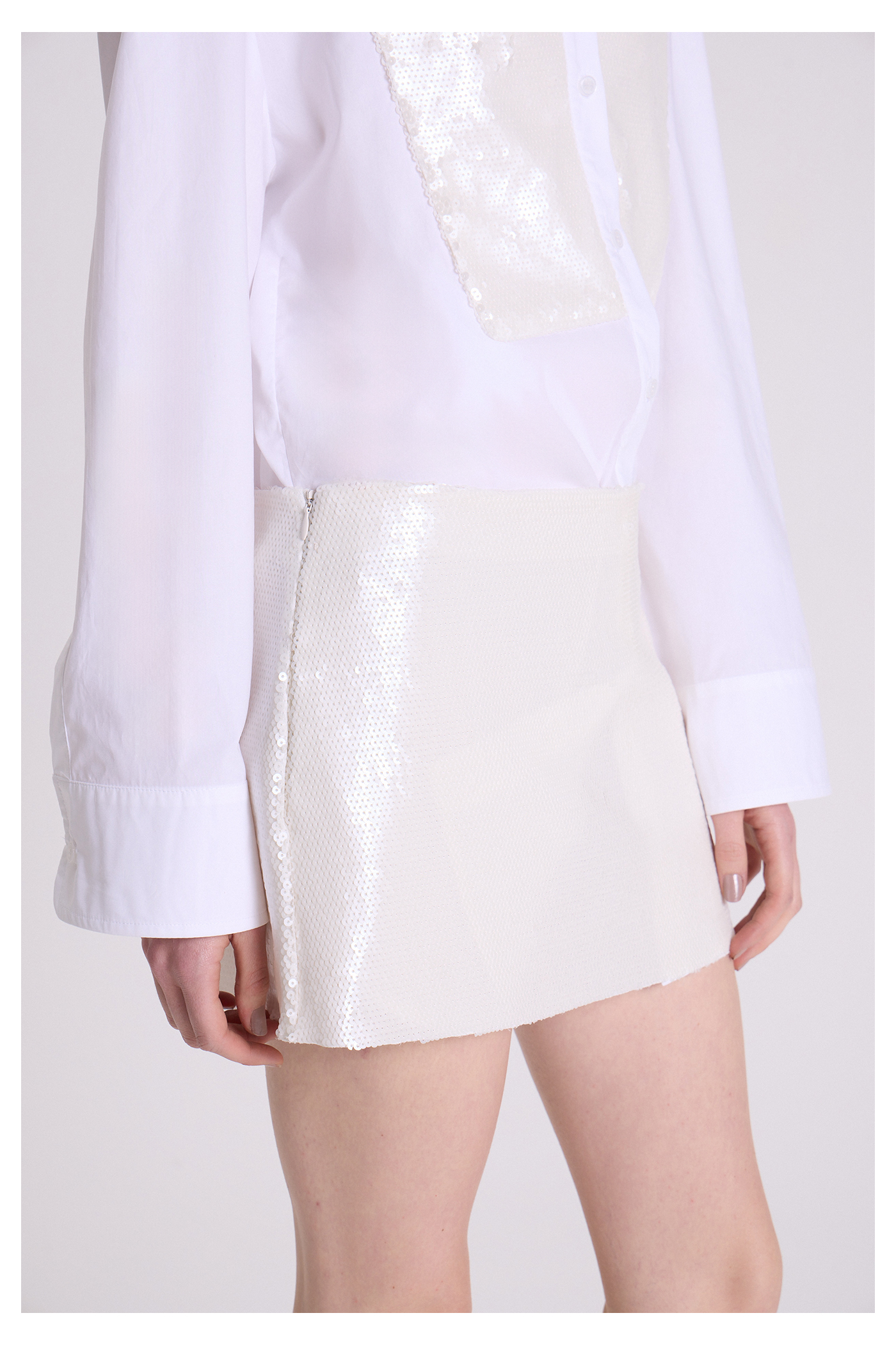 POLLERA BUNA CRUDO