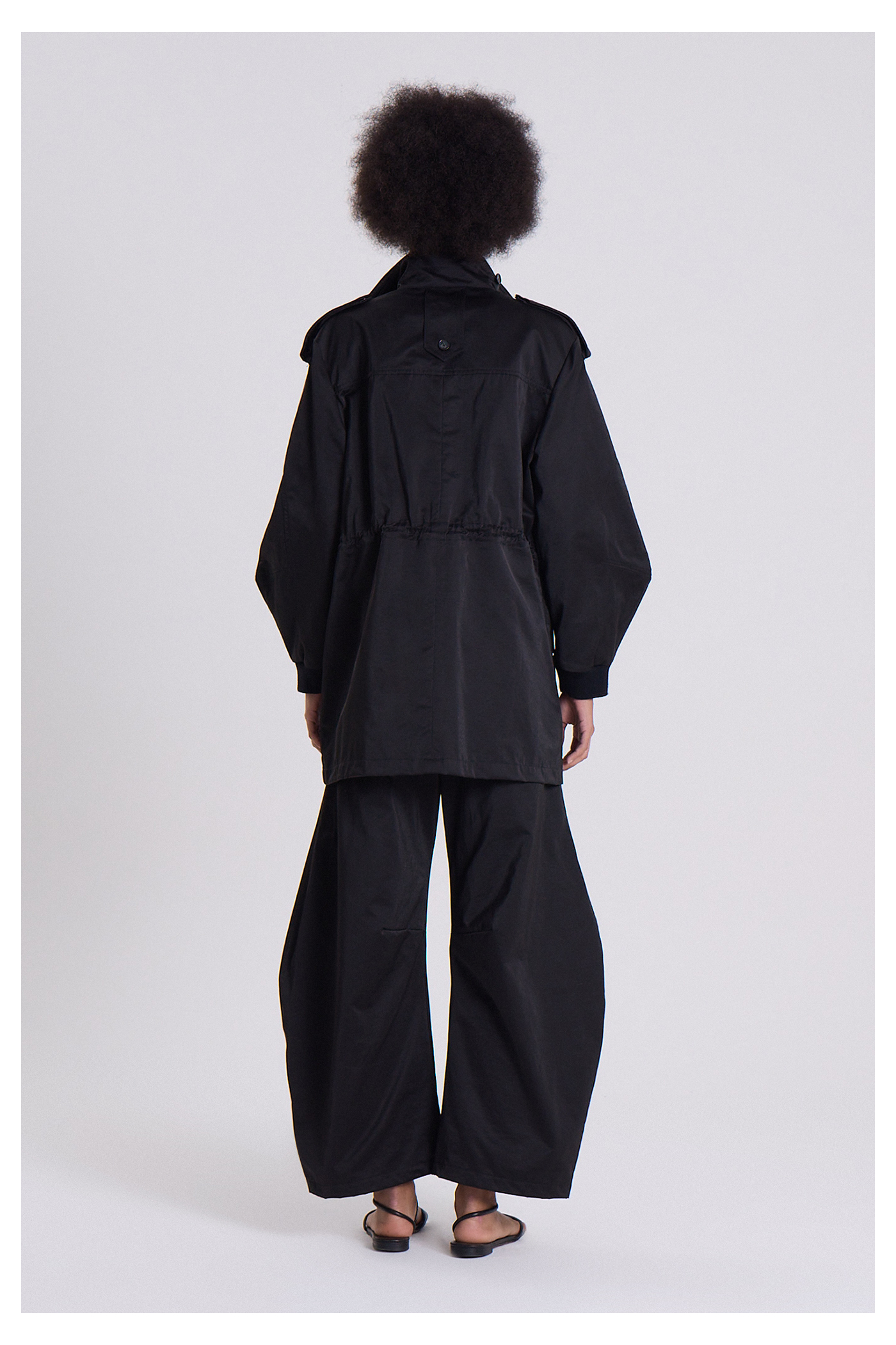 PARKA EXESA NEGRO