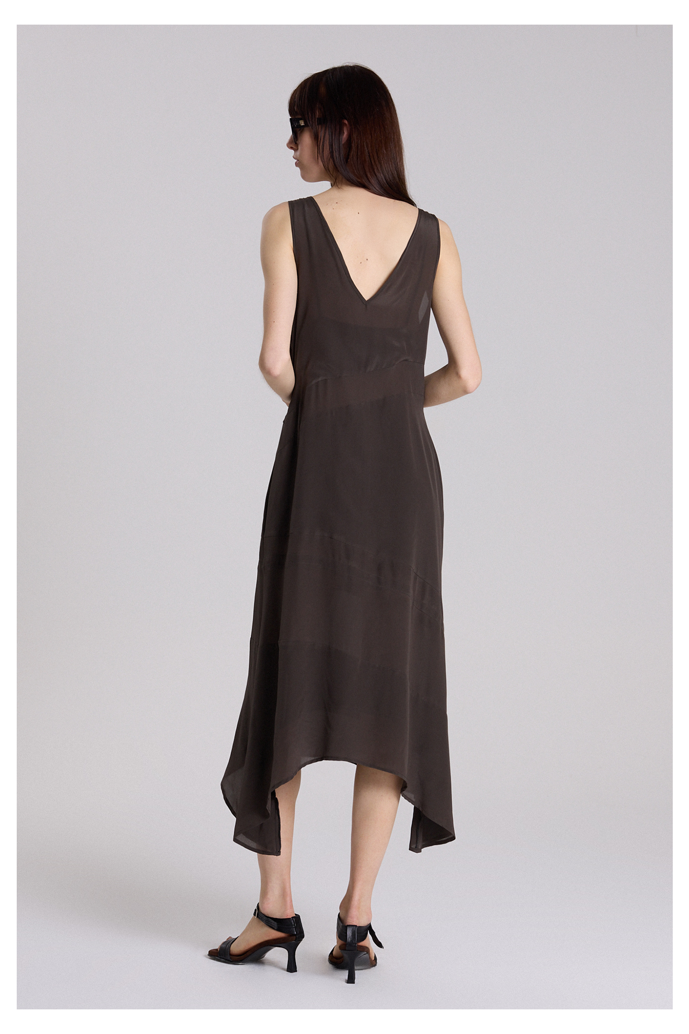 VESTIDO MURENA MARRON