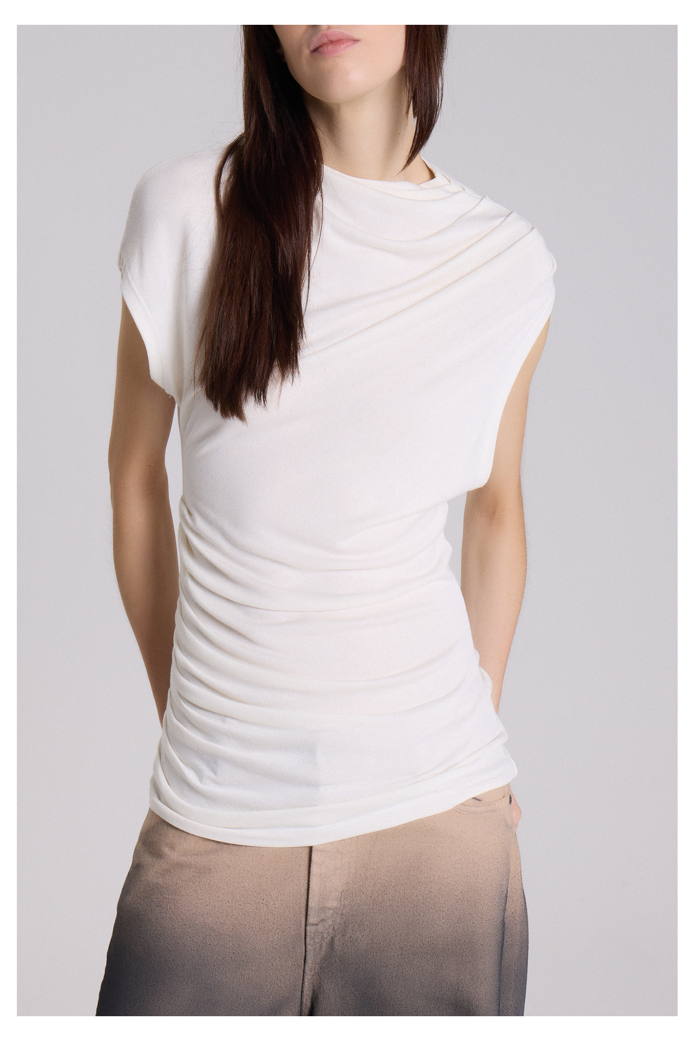 TOP YABEI OFF WHITE