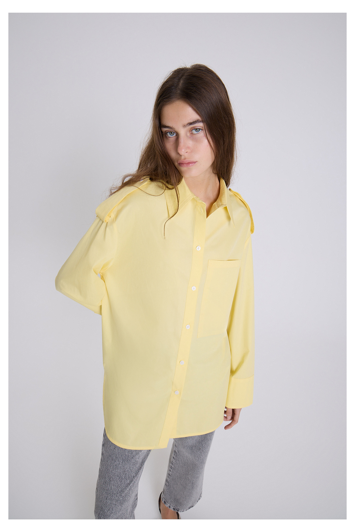 CAMISA ANANAS AMARILLO